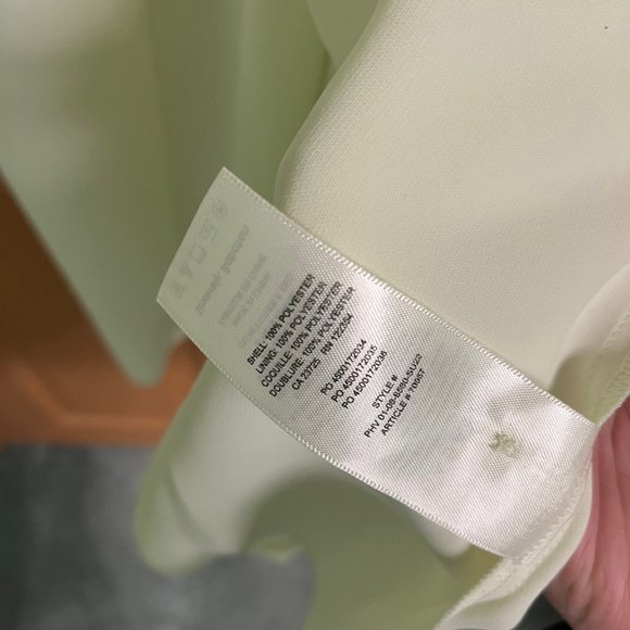 Aritzia Babaton Hamptons Dress - Cool Glow Yellow (NWT) - Picture 9 of 9